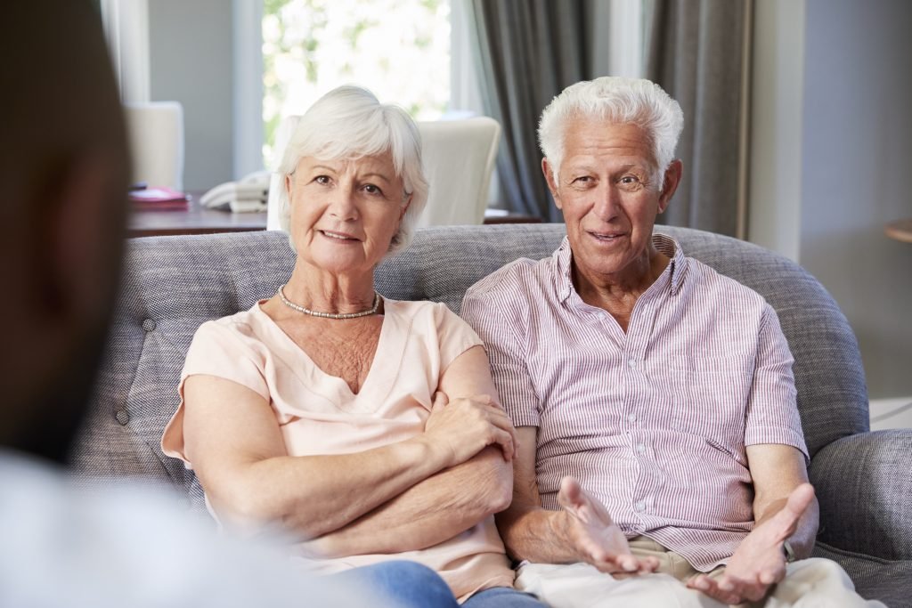 Happy Senior Couple Taking Financial Advice At Hom 2021 08 26 16 14 36 Utc 1024x683